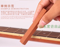 Guitar silk rowing hand grinding string nail grinding stone string pillow height polishing accessories DIY piano bridge grinding stone