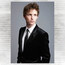 Small freckles Eddie Redmayne poster with high clear decoration hanging painting a2b01a04