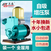 Self-priming pump automatic cold water heater solar booster pump household water well 220V silent pressurized pump