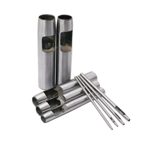 DIY leather punching machine 14-36mm round punch belt rubber paper hand round punching tool