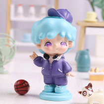 Good morning migrant worker lucky blind box hand doll decoration cartoon cute blind box toy desktop ornaments