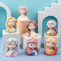 Blind box hand-held Shaohua Xi doll exquisite art elegant Princess figure living room desktop resin decorative ornaments