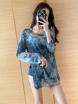 Japanese bikini three pieces of Japanese new fairy conservative student shade in wind hot spring swimsuit