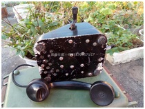 Hot sale old-fashioned telephone glue hand-cranked power generation magnet machine Cultural Revolution antique film and television props retro decoration decoration decoration