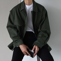 Spring Mens Coat 2022 New Jacket Loose Baseball Suit Tide Brand Workwear Fall Wild Boys Spring Wear Tide