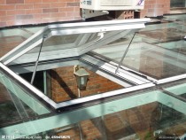 Aluminum alloy smart electric sunroof roof skylight underground daylighting sunroof electric translation sunroof