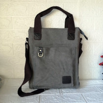 2021 new handbag mens brief business briefcase fashion casual sails cloth bag single shoulder sloped satchel bag mens bag