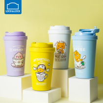 Music clasp mug lock thermos cup cute high value Lady Winter Cup 316 children coffee cup accompanying water Cup Boys Boys