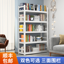 Home Steel Bookshelves Childrens Book Shelves Landing Fencing Bookcase Balcony Landing-in-room Living Room Show Shelf
