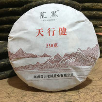 Tianxingjian Premium Cake Tea Gaojixi Old tree stems with juice Young leaves Raw Jin Sweet lips and teeth Fragrant Anhua Black Tea