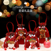 Christmas decorations Christmas gift bag creative Santa tote bag Christmas apple bag gift bag