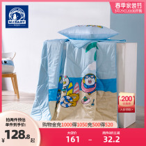 Dream baby Summer cool quilted by all-cotton children air conditioning breathable quilted by machine washroom Quilt Antibacterial Bed bedding