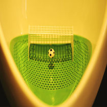 Urinals splash pad filter screen deodorant triangle block urinal mens bathroom toilet artifact football incense film