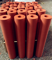 Thermal transfer rubber roller Bronzing silicone wheel High temperature rubber roller Imported transfer rubber head 38*100*100