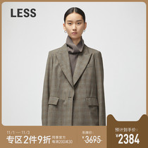 (Shopping mall with) LESS2021 Autumn New comfortable long loose lapel suit 2L8700480
