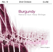 British imported Burgundy Bogen harp sheep intestine string pedal harp string sheep intestines high-end string single set