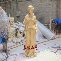 FRP manufacturer Sandstone round carving community garden hotel decoration Yili beauty mall decoration