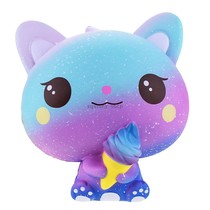 Slow rebound decompression toy squishy soft oversized cute ice cream cat decompression vent pinch music Japan