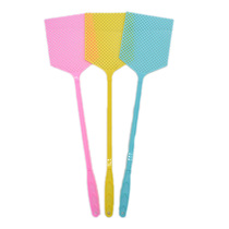 10 large number home plastic pale fly swatter mosquito swatter with manual mosquito-long handle Drosophila 806