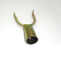 Iron garment plug crotch head large drying crotch fork head clothes fork head binary department store