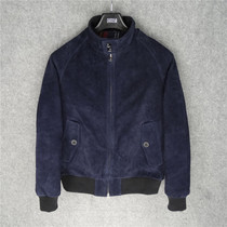 Japanese British fan 1958 Harrington G9 classic leather jacket Suede head layer cowhide leather leather leather men