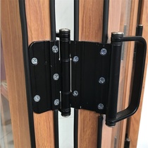 Large folding door double handle hinge glass door and window accessories titanium magnesium door aluminum alloy balcony hinge heavy door matching