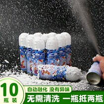 Emulation white flying snow spray foam snowflake spray snow jars for artificial snow Christmas lower snow spray props