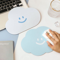 Heal your bad mood~ins original niche cute cloud smiley face simple student computer mouse pad couple