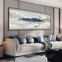 New Chinese style living room decoration painting wall painting Sofa background wall wall painting office atmospheric landscape painting modern hanging painting