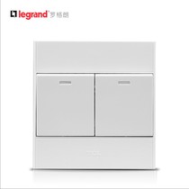 TCL switch socket panel A6 series 2 two-position 16 A switch double open switch double single control high power 86 type