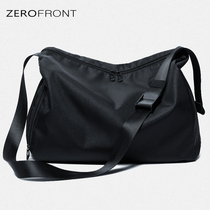 Tide brand mens shoulder bag Oxford cloth crossbody canvas Japanese large capacity simple light ins tooling travel bag