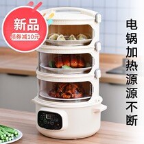 Bailu intelligent insulation vegetable cover Household electric heating winter vegetable box Multi-layer fly-proof rice dining table cover cover