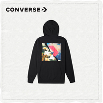 CONVERSE CONVERSE official fashion print hoodie men and women same casual top 10022244