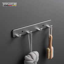 Hook Strong Force Glue Toilet Wool Towel Rack Bathroom Wall Platoon Hook Try Dressing Room Door Rear Clothing Free From Punching Hanging Clothes Hook