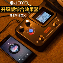 JOYO Zhuo Le GEMBOX Wood electric guitar integrated effect device with pedal drum machine reverberation Metal distortion 2 2nd generation