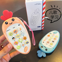  Baby music mobile phone Childrens multi-function button phone Baby can bite children simulation puzzle childrens song toy
