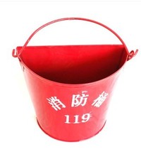 Thickened fire-fighting yellow sand barrel fire-fighting equipment fire-fighting tools special barrel for gas station