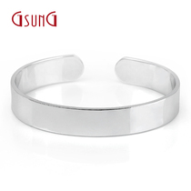 GSUNGPT950 platinum glossy bracelet Platinum bracelet bare body live buckle opening men and women bracelet custom atmosphere