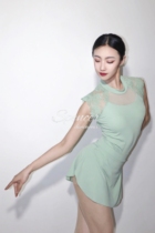 Lace new spandex suit female art examination dance body Shebin aerial yoga suit adult practice suit Chinese style
