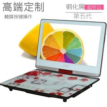 26 inch mobile DVD folding VCD flip cover EVD with small TV all-in-one portable 25 player DVD player