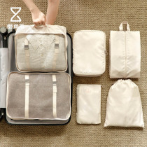 Lazy corner clothes storage bag clothing underwear shoes suitcase classification finishing business trip portable luggage bag bag