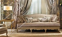 French neoclassical luxury sofa post-modern luxury villa imported Italian furniture living room three soft bags