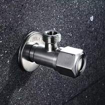 304 stainless steel triangle valve Hot and cold water all copper angle valve one in two out switch sub-stop valve Water heater household