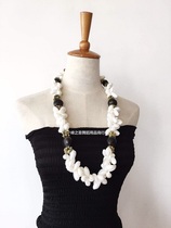 Hawaiian Hula performance dress accessories Tahitian Hula shell neck necklace