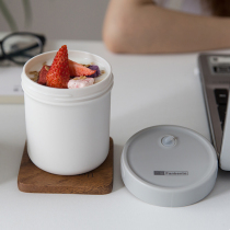 Fan box Japanese sealed breakfast oatmeal cup Microwave large capacity soup cup with lid Portable ins water cup Milk cup