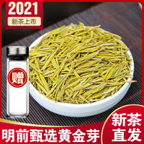 Anji White Tea Golden Bud Tea 2021 New Tea Mingqian premium authentic gold tea Bulk green Tea 250g gift box