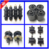 Tricycle motorcycle engine shock absorption spring engine bracket spring rubber pad machine tripod cover nose support nose rubber