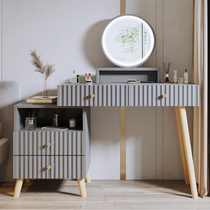 Dressing table bedroom modern simple small makeup table storage cabinet integrated Net red ins bedroom small makeup table