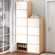Shoe cabinet Household door large capacity simple shoe rack storage artifact Mini indoor good-looking multi-layer dust storage rack