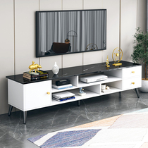 TV cabinet minimalist modern living room Bedroom small family Type of light lavish rocky board Ground Cupboard containing TV cabinet